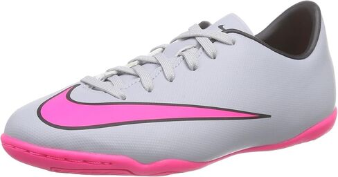 Nike Youth Mercurial Victory V Indoor (Wolf Grey/Black/Hyper Pink) (2Y) in Kuwait