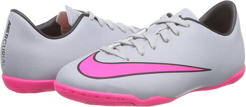 Nike Youth Mercurial Victory V Indoor (Wolf Grey/Black/Hyper Pink) (2Y) in Kuwait