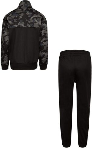 Nike Boy's Therma Dri Fit Jacket & Pants 2 Piece Set (Black(76H109-023)/Camo, 4) in Saudi Arabia