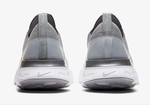 Nike Men's React Infinity Run FK Wolf Grey/White-Cool Grey Sneakers 13 in Saudi Arabia