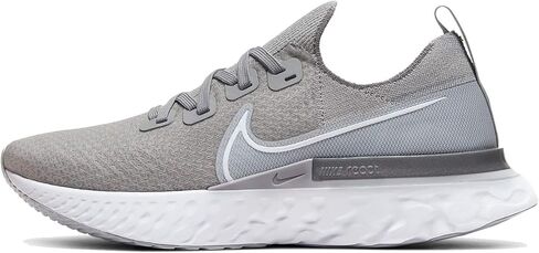 Nike Men's React Infinity Run FK Wolf Grey/White-Cool Grey Sneakers 13 in Saudi Arabia