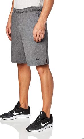 Nike Men's Training Short Charcoal Heather/Black Size Medium in Saudi Arabia