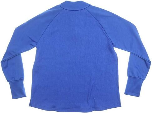 Nike Women's 1/4 Zip Jacket Polyester/Spandex Blend Therma Victory Long Sleeve 1/4 Zip Golf Top Blue (Medium) in Saudi Arabia