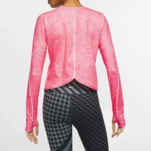 Nike Womens TOP Long Sleeve Runway Reflective Running Top CK2312-663 Size S in Saudi Arabia