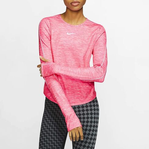 Nike Womens TOP Long Sleeve Runway Reflective Running Top CK2312-663 Size S in Saudi Arabia