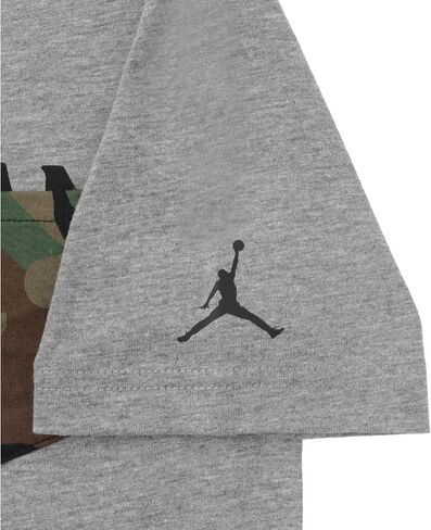 Nike Air Jordan Big Boys (8-20) Short-Sleeve Jumpman T-Shirt Jordan (Grey/Camo Pocket/Jumpman, Large) in Saudi Arabia