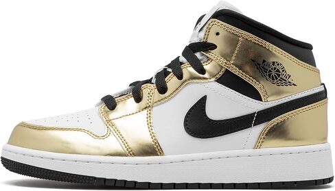 Jordan Youth Air Jordan 1 Mid SE GS DC1420 700 Metallic Gold - Size 3.5Y in Saudi Arabia