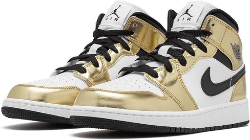 Jordan Youth Air Jordan 1 Mid SE GS DC1420 700 Metallic Gold - Size 3.5Y in Saudi Arabia