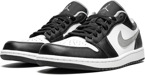 Jordan رجالي Air Jordan 1 منخفض 553558 040 أسود/رمادي فاتح - مقاس in Saudi Arabia