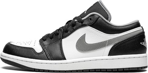 Jordan رجالي Air Jordan 1 منخفض 553558 040 أسود/رمادي فاتح - مقاس in Saudi Arabia