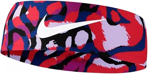 Nike Fury Dri-Fit Headband (Habanero Red Pink) - Unisex in Saudi Arabia