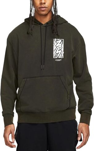 Nike Air Jordan Zion Men's Performance Fleece Hoodie Size L Washed Black in Saudi Arabia
