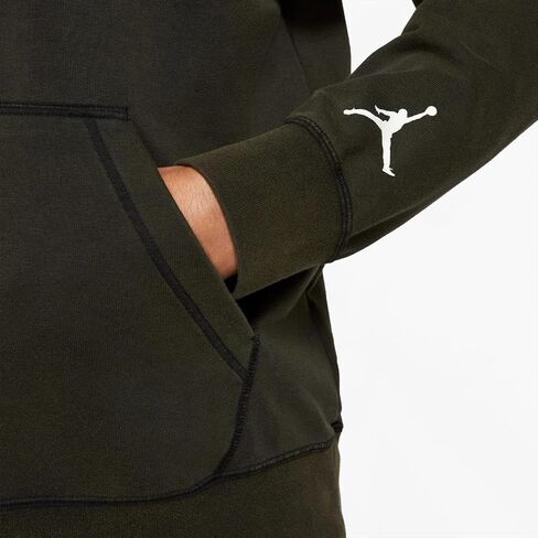 Nike Air Jordan Zion Men's Performance Fleece Hoodie Size L Washed Black in Saudi Arabia
