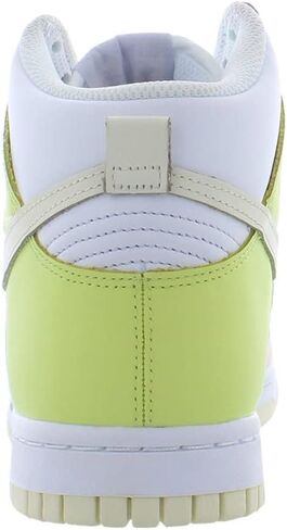 Nike Dunk High Unisex Shoes Size 7, Color: White/Cashmere-LT Lemon Twist in Saudi Arabia