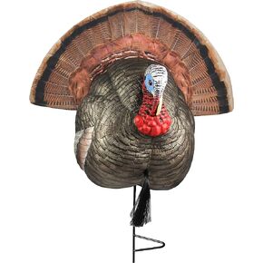 The Grind Turkey Decoys, Durable and Lifelike Turkey Decoy, Grind Reaper Quarter Body Strutter,Brown