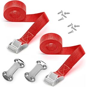 ALIENSX Cooler Tie Down Straps Kit & Ice Chest Lock Bracket in Kuwait