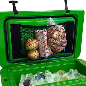 SOWKT Cooler Net for Dry Storage and Organization | Cooler Organizer Net Compatible with Yeti, Coleman, Igloo, Lifetime, Pelican, Canyon Ice Chests and More!