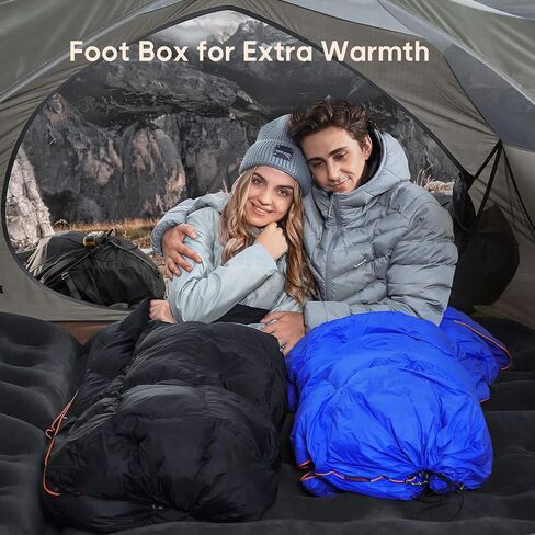 LUXCOL Down Camping Blanket - 700 Fill Power Puffy, Warm, Water Resistant, Lightweight and Portable for Outdoors, Travel, Camping… in Saudi Arabia