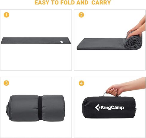 بطانية خارجية مقاومة للماء للطقس البارد من KingCamp، بطانيات خفيفة الوزن من الصوف السميك ودافئة قابلة للطي، غطاء مقاوم للرياح قابل للغسل في الغسالة للنزهة والتخييم والهواء الطلق والاستاد والشاطئ والمهرجانات والكلب in Kuwait