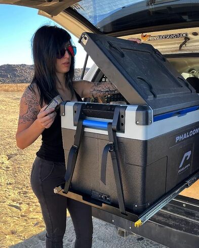 ALIENSX Cooler Tie Down Straps Kit & Ice Chest Lock Bracket in Kuwait
