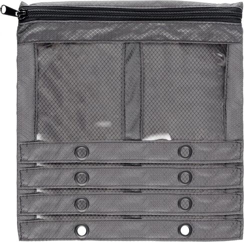 Reaction Tackle Deluxe Bait Binder – Water-Resistant Soft Plastic Bait Storage Bag, Saltwater & Freshwater Fishing Tackle Organizer, Lure Bag for Bass, Kayak, and Boat Fishing in Saudi Arabia