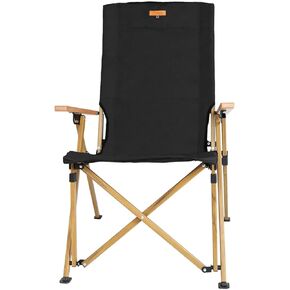 كرسي تخييم قابل للتعديل بأربعة مستويات من S'more مع مساند للذراعين، كرسي خارجي مرتفع الظهر للبالغين، كرسي حديقة قابل للطي مع حقيبة حمل للخارج، والتخييم، والأحداث الرياضية، وصيد الأسماك، والنزهات، باللون البيج in Kuwait