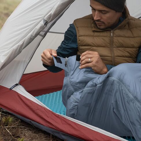 Naturehike Lightweight Compact Sleeping Bag, 59℉/32℉ Envelope Ultralight Backpacking Sleeping Bag Portable, Waterproof with Compression Sack for Cold&Warm, Camping, Traveling, Hiking in Kuwait