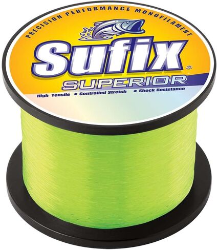 بكرة Sufix فائقة 1/1.8 kilogram المقاس صيد (أصفر ، كجم) in Kuwait