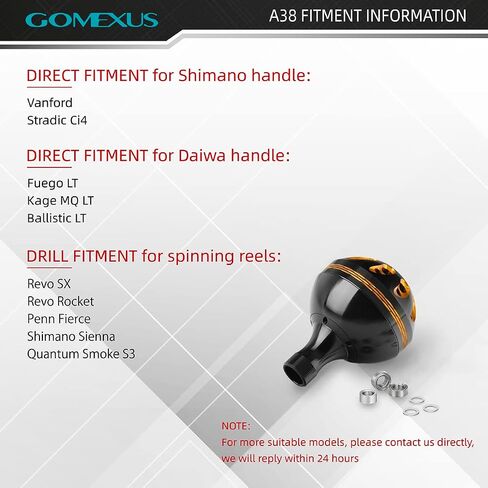 GOMEXUS Power Knob Fishing Reels Accessories in Saudi Arabia