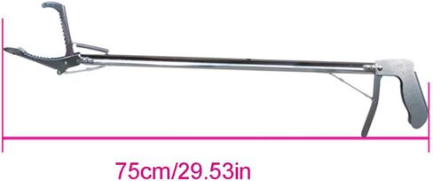 ملقط Ankexin مقاس 29 بوصة لصائد الثعابين، ملقط احترافي للزواحف المنتزع، مقبض قفل تلقائي ومقبض مريح in Kuwait