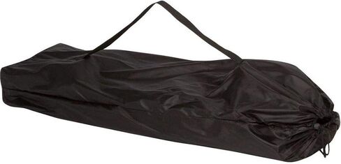 Trademark Innovations Double Folding Camp and Beach Chair with Removable Umbrella and Cooler, Black in Saudi Arabia