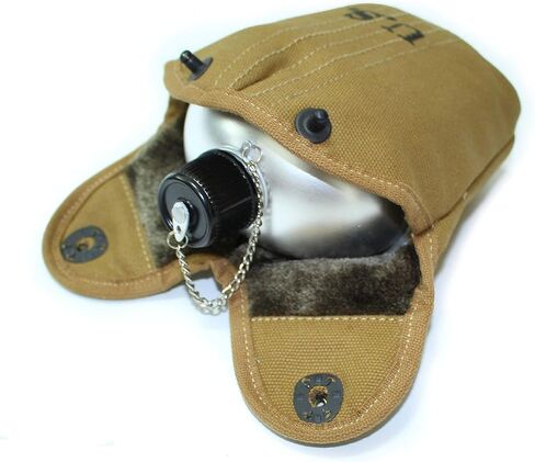Reproduction 0.8L US Soldier WWII WW2 Canteen Cup and Cover Set in Saudi Arabia