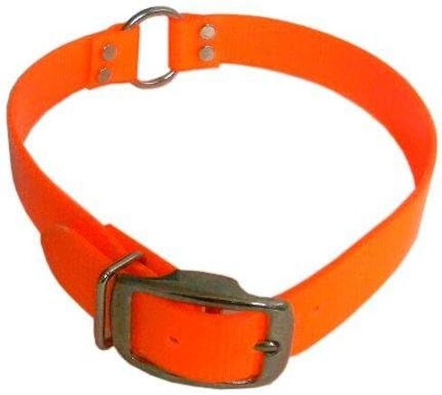 Pete Rickard's DD698-18 Gun Dog Collars Biothane Coated Fluorescent Orange 1 X 18 in Saudi Arabia
