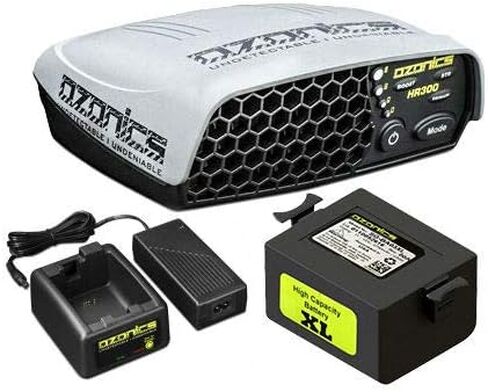 جهاز إزالة الروائح من Ozonics HR-300P مع بطارية وشاحن ممتدين - (حزمة) in Kuwait