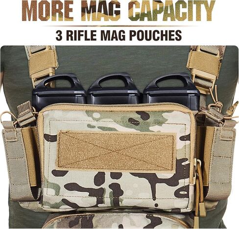 سترة Roseboon التكتيكية في الهواء الطلق الصدر تلاعب خفيفة للغاية تنفس سترة التدريب القتالية قابل للتعديل للكبار وحدات كرات الطلاء سترة الصدر الصغيرة تلاعب الصدرية التكتيكية للرجال in Kuwait