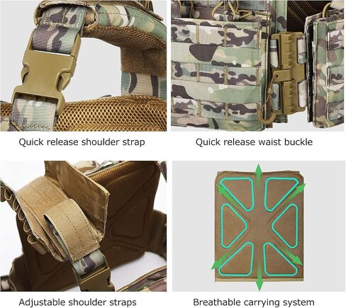 vAv YAKEDA Camo Tactical Outdoor Carrier Vest in Kuwait