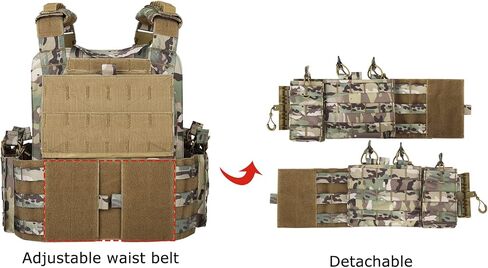 vAv YAKEDA Camo Tactical Outdoor Carrier Vest in Kuwait