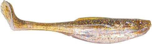 10,000 Fish Shimmer Swimmer 2.0 Paddle Tail Swimbait Fishing Bait Lure - 4-1/4", 4 Pack, Perch in Saudi Arabia