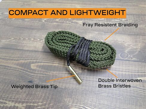 Calicob Snake for 9mm .38 .380 .357 Pistol Barrel Snake Bore Rope Brush in Saudi Arabia