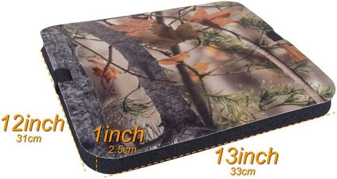 وسادة مقعد الصيد من ماي دايز، حصيرة إسفنجية مموهة، وسادة مقعد الاستاد مع حزام قابل للتعديل، وسادة جلوس مقاومة للرطوبة، رائعة للرياضات الخارجية، وحقل المغامرة، والتخييم، والنزهة وصيد الأسماك in Kuwait