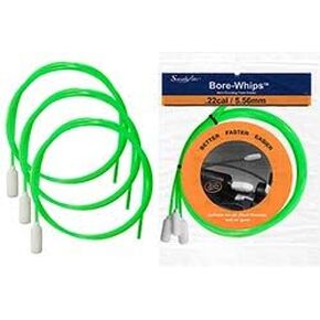 SWAB-ITS .22cal/5.56mm مسدس تنظيف بالسحب، سياط سحب من خلال مسحات التنظيف