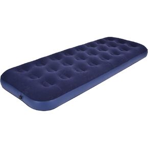 Queen Camping Air Mattress Inflatable Air Bed with Flocked Top