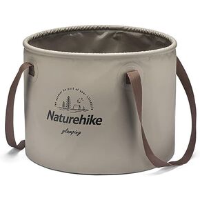 Naturehike Collapsible Bucket, Folding Bucket Wash Basin with Handle, Portable Water Container 2.64 Gallon (10L) for Camping Fishing Travelling Gardening in Saudi Arabia