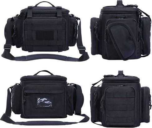 ADUSASA Gun range bag Can hold 4 full size Pistols 16 Magazine slots Pistol gun range bag for Shooting Training in Saudi Arabia