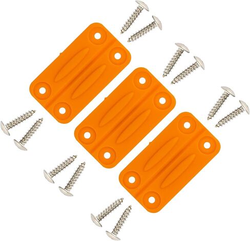 NeverBreak Parts - 3 Pack Cooler Hinges with Screws for Igloo Coolers | High Strength Cooler Replacement Parts in Saudi Arabia