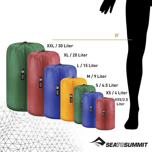 كيس أشياء Sea to Summit Ultra-SIL، خفيف الوزن للتخزين في الهواء الطلق والسفر in Saudi Arabia