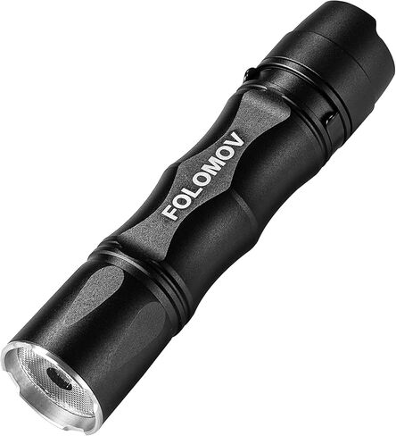 FOLOMOV Hero 2300 Lumens Tactical Flashlight Including a Type-C Rechargeable 3500mAh Battery in Saudi Arabia