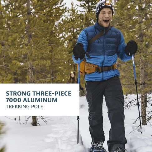 Yukon Charlie's Advanced Trekking Poles, Fast Lock Adjustment System, Trekking and Snow Baskets Included in Kuwait