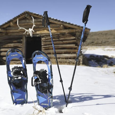 Yukon Charlie's Advanced Trekking Poles, Fast Lock Adjustment System, Trekking and Snow Baskets Included in Kuwait