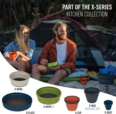 Sea to Summit X-Bowl Collapsible Silicone Camping Dish, XL (38 fl oz) in Saudi Arabia